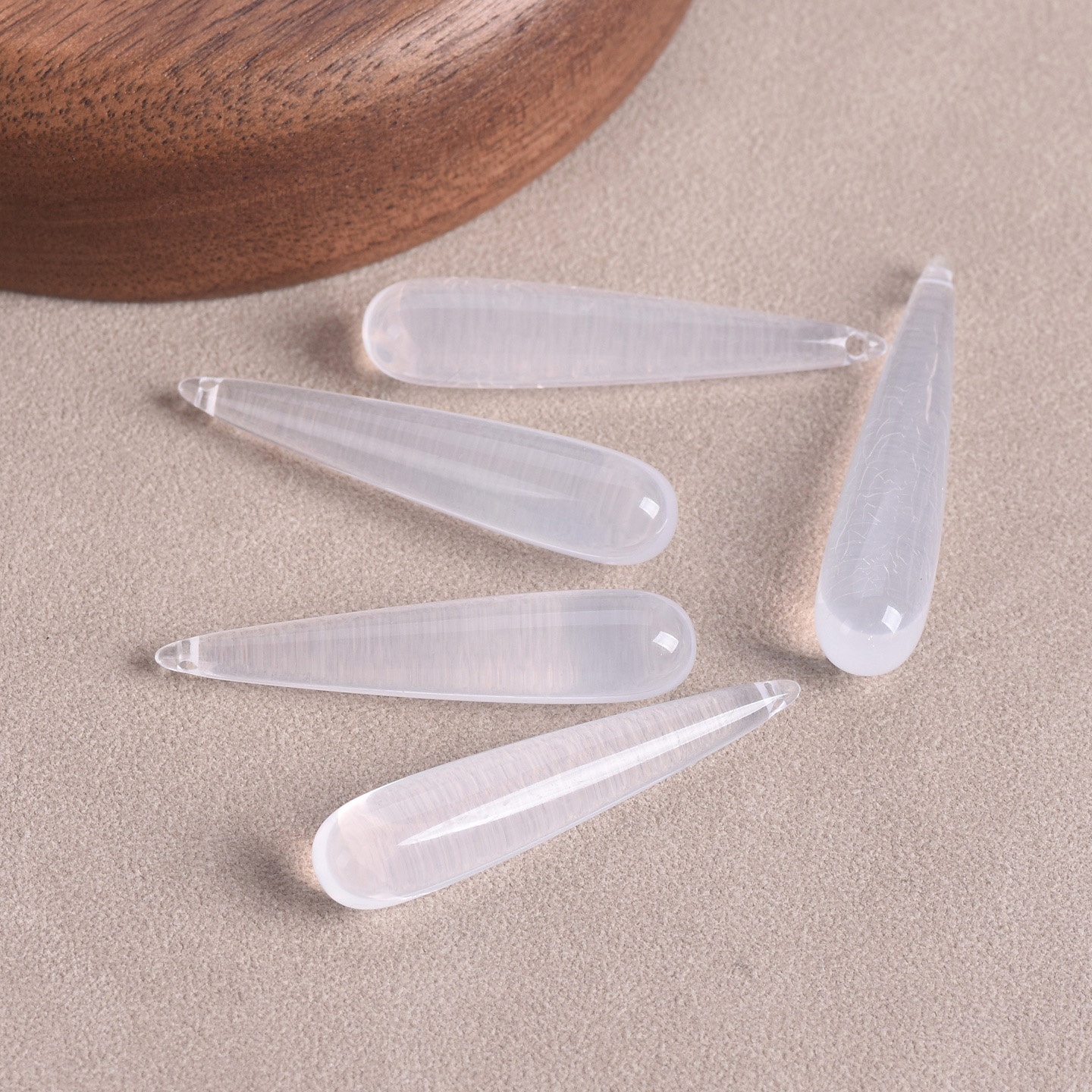 10pcs Long Teardrop Shape 35x7 - Resin Craft Projects recension och pris