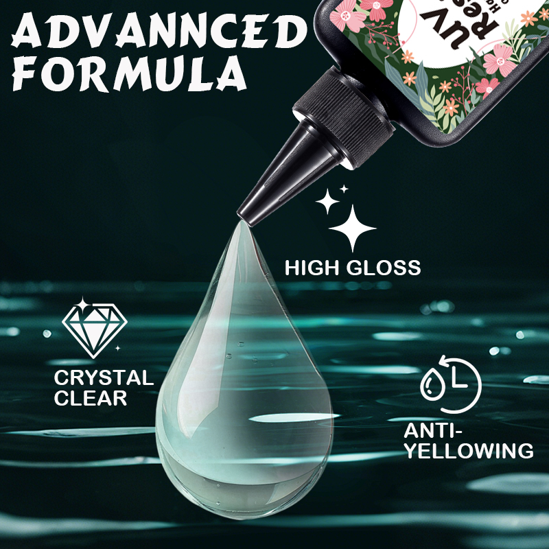 Newly Upgraded Crystal Clear H - Epoxy Uv Resin Kit recension och pris