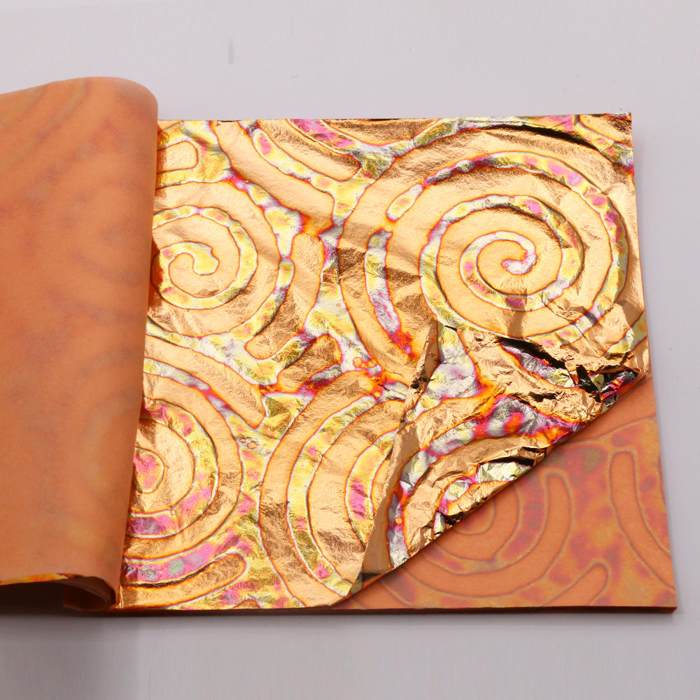 DIY 25 Sheets 14cm Booklets Va - Gold Foil Flakes recension och pris