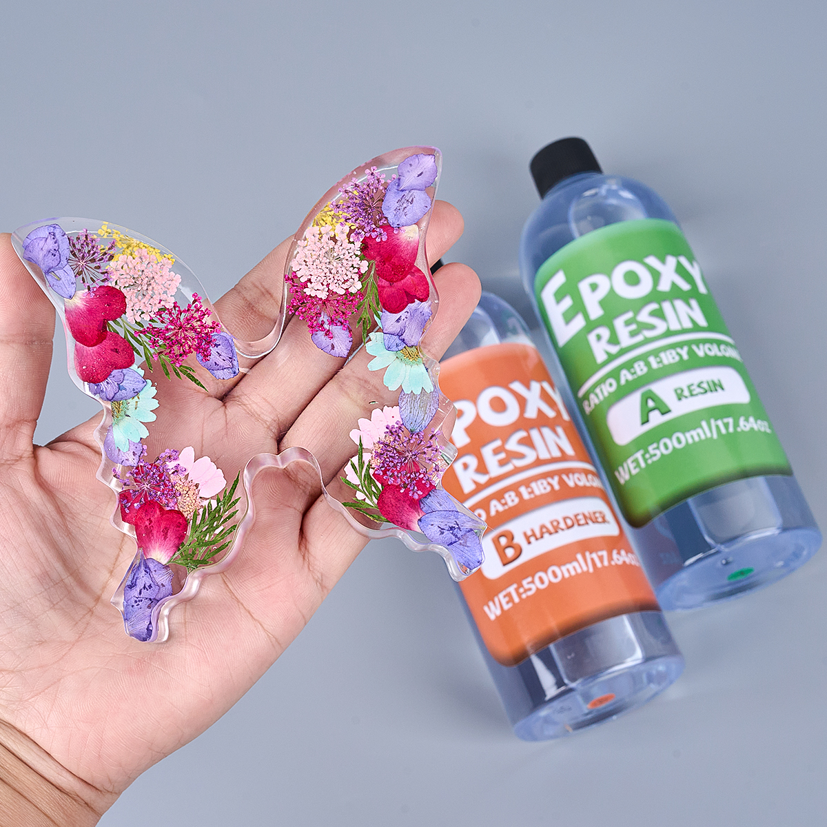 1:1 AB Resin Epoxy Glue Kit Hi - Resin Jewelry Kit recension och pris