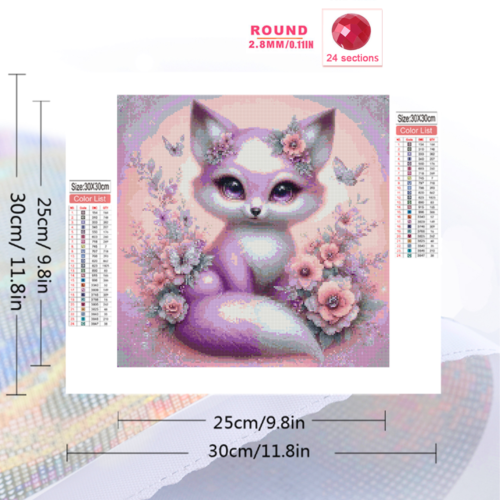 EverShine Fox Diamond Painting - Resin Craft For Beginners recension och pris