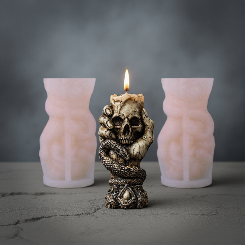 Halloween Skull Aroma Candle S - Resin Craft Workshop recension och pris