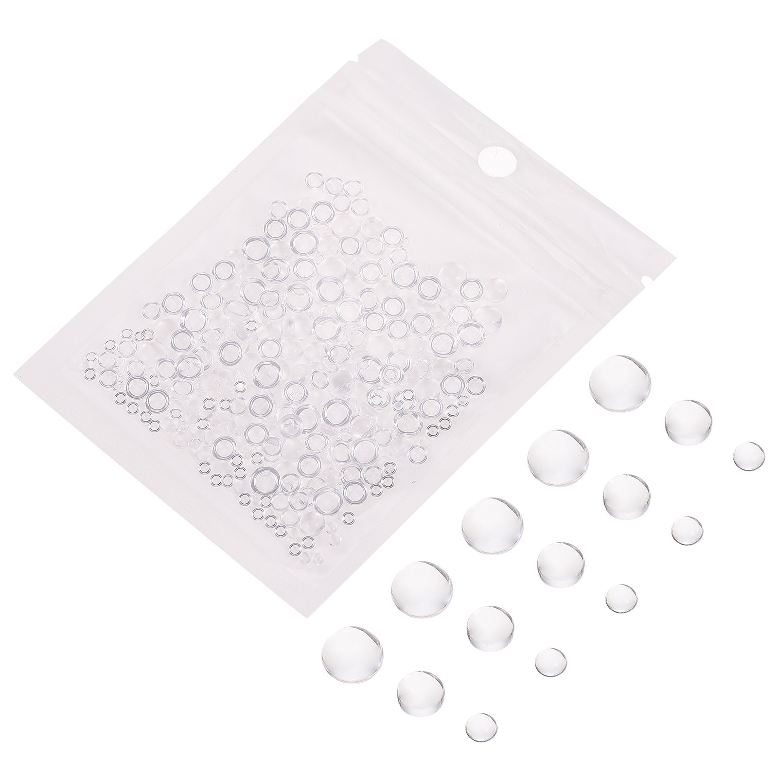 350Pcs Flat Round Resin Patche - Resin Crafts Diy recension och pris