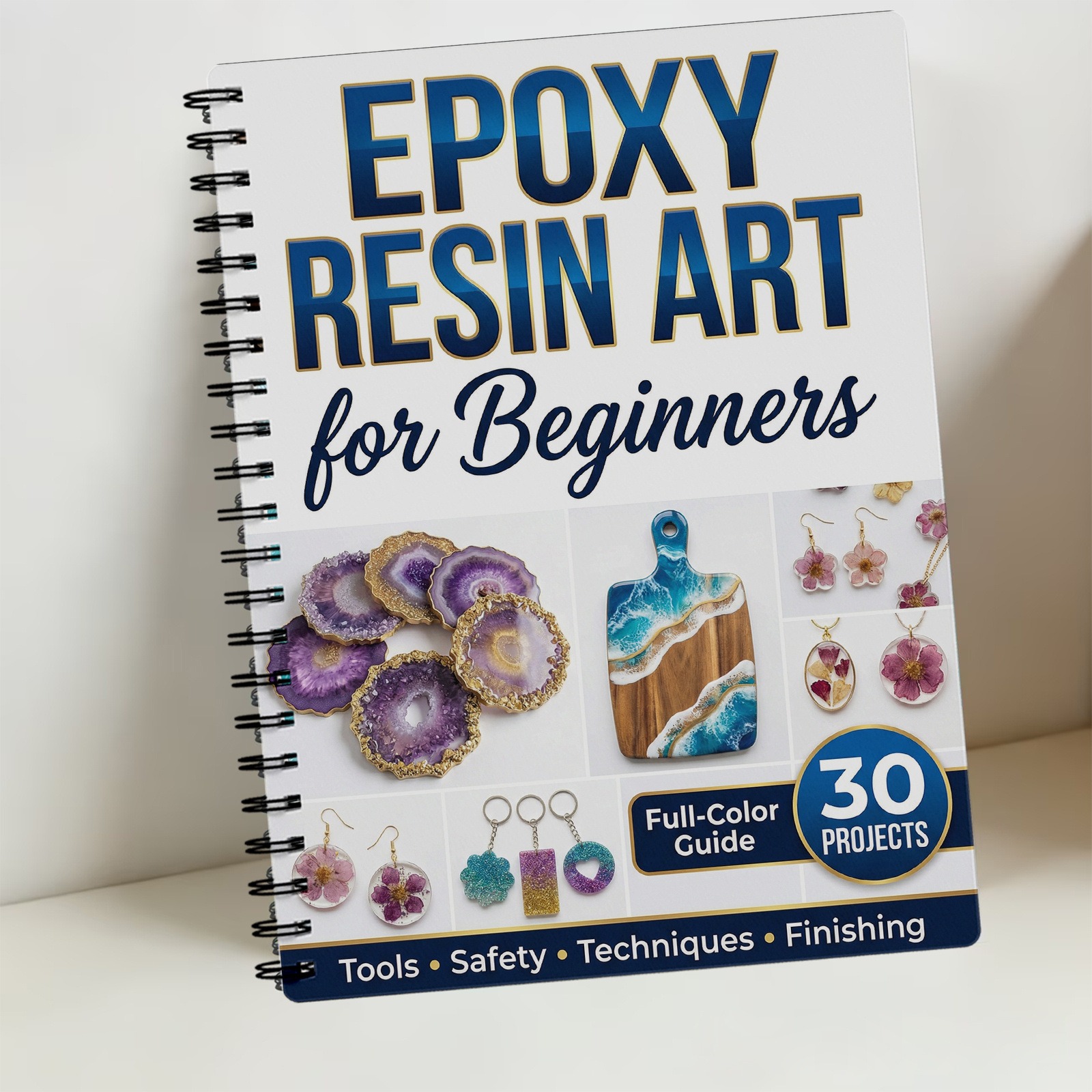 Epoxy Resin Art Book Guide Lea - Resin Craft For Beginners recension och pris