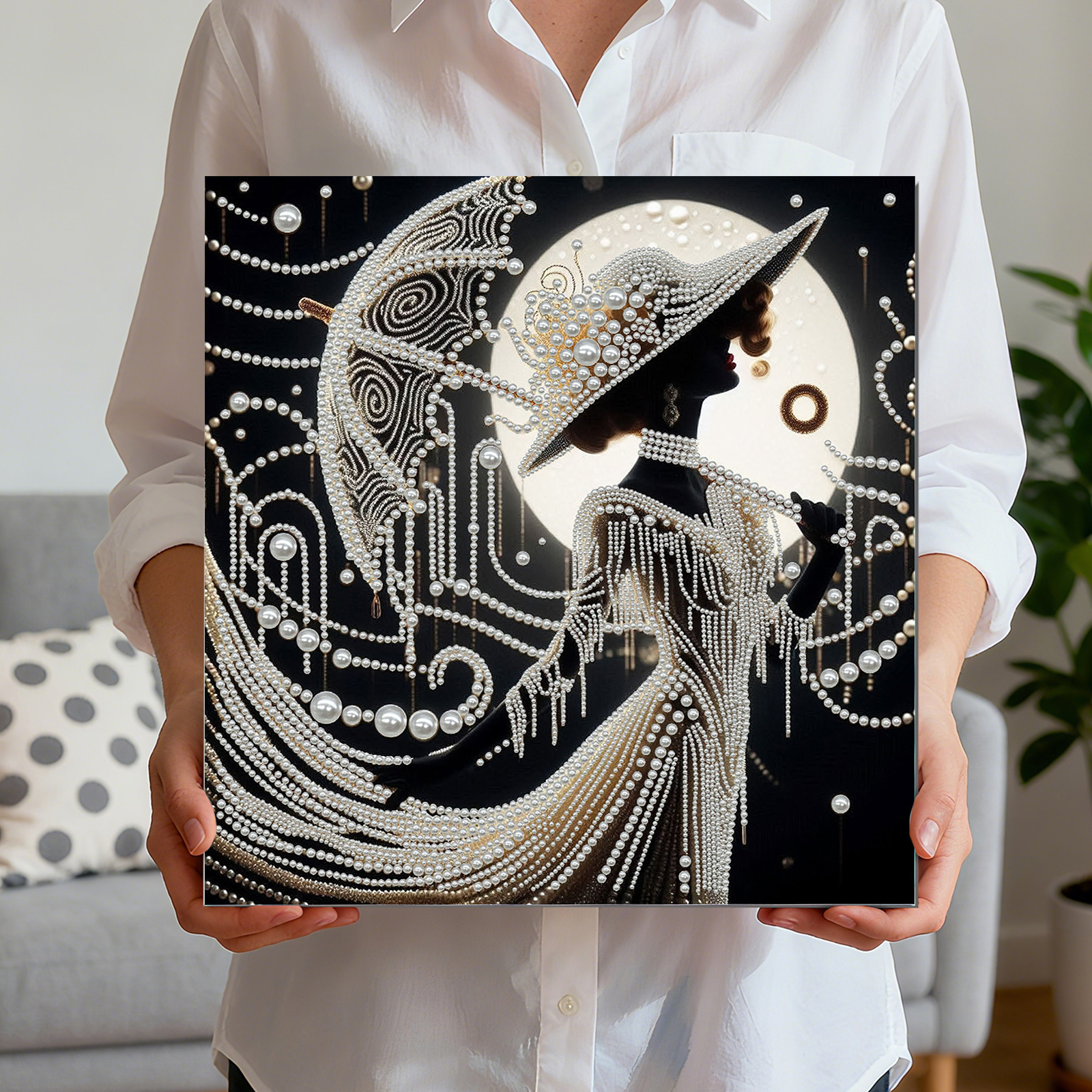 DIY Ladies Pearl Painting Kit  - Resin Craft For Beginners recension och pris