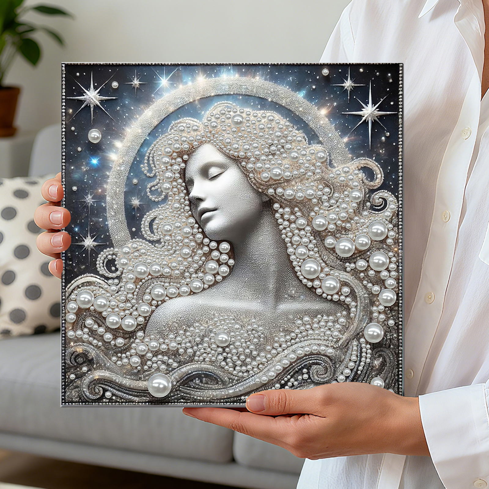 DIY Ladies Pearl Painting Kit  - Resin Craft For Beginners recension och pris