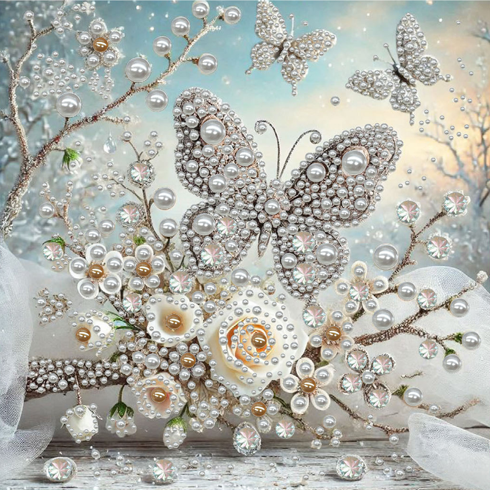 DIY Ladies Pearl Painting Kit  - Resin Craft For Beginners recension och pris