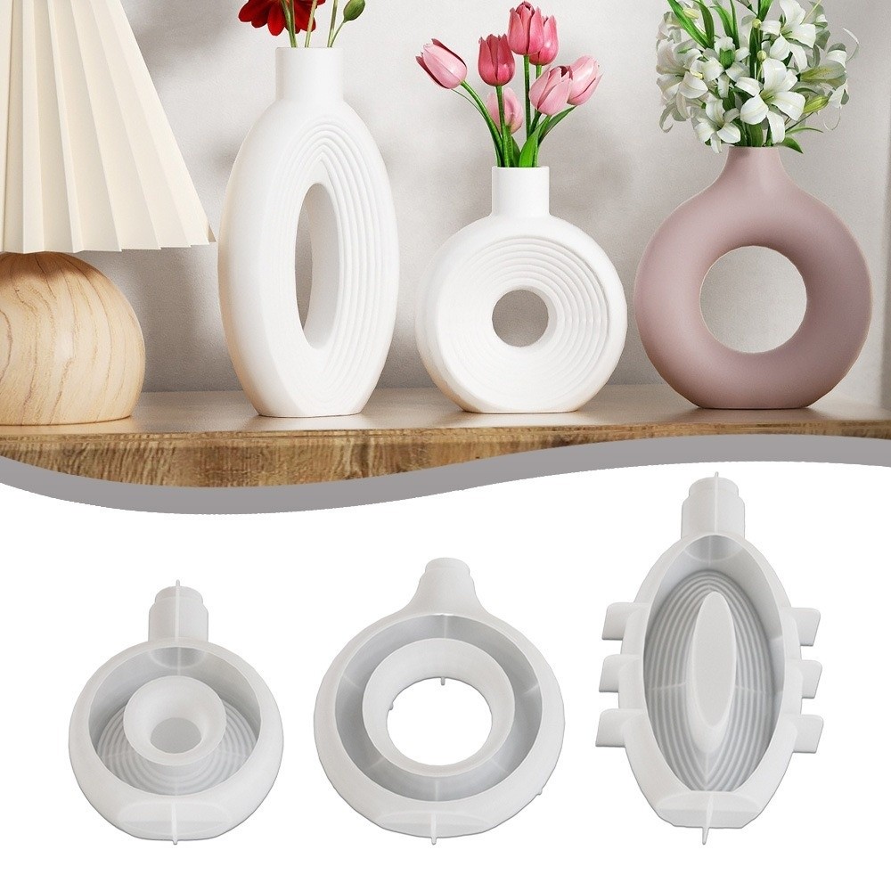 Modern Oval Stripe Silicone Va - Resin Craft Workshop recension och pris