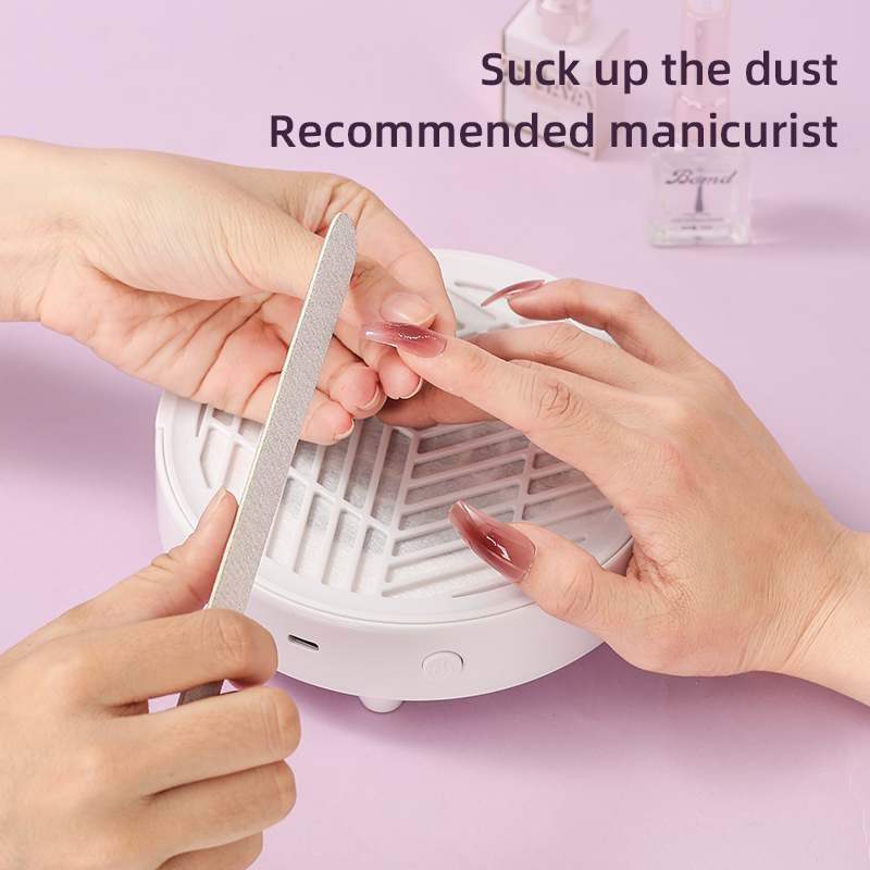 New Mini Nail Dust Collector E - Vacuum Chamber Small recension och pris