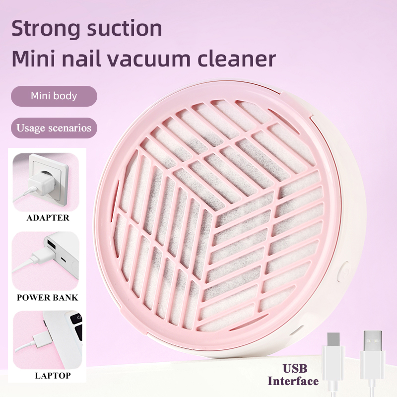 New Mini Nail Dust Collector E - Vacuum Chamber Small recension och pris