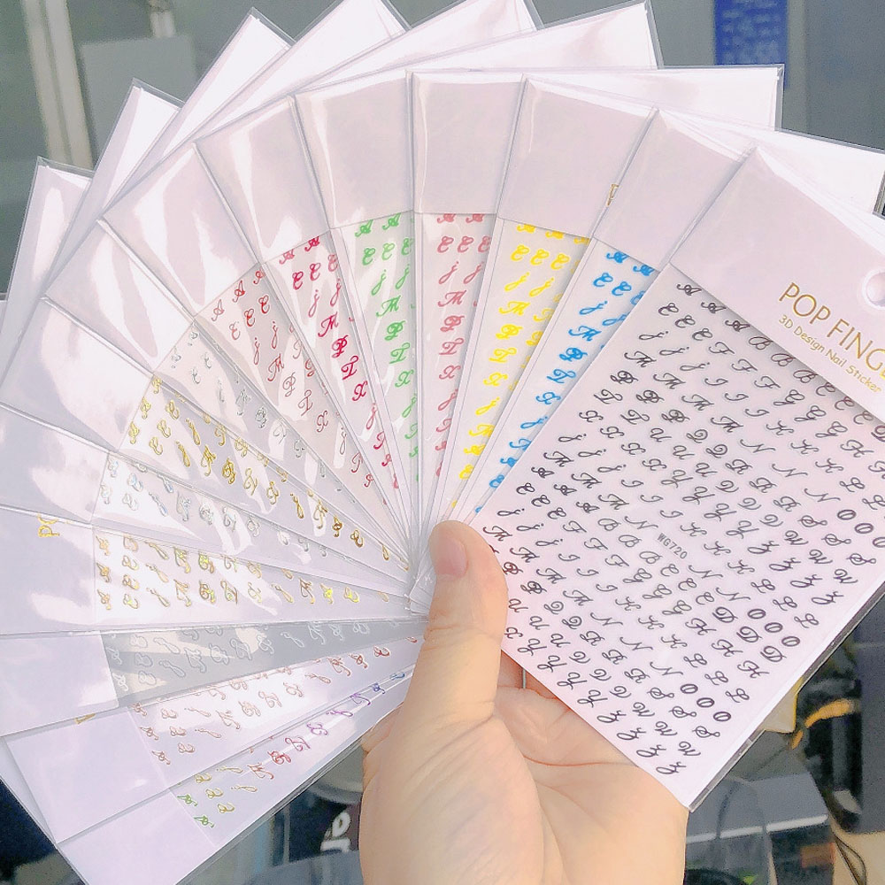 3D Numbers English Alphabet Na - Gold Foil Flakes recension och pris