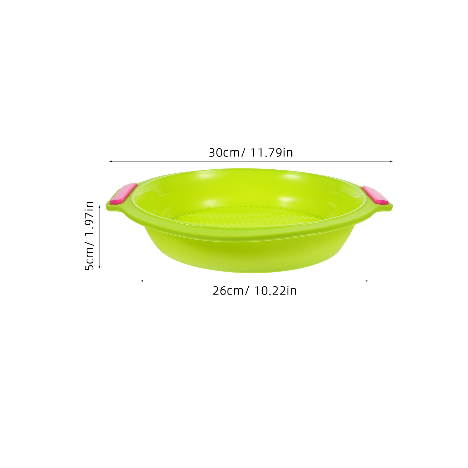 9 Inches Silicone Cake Pan Non - Silicone Mold Tray recension och pris