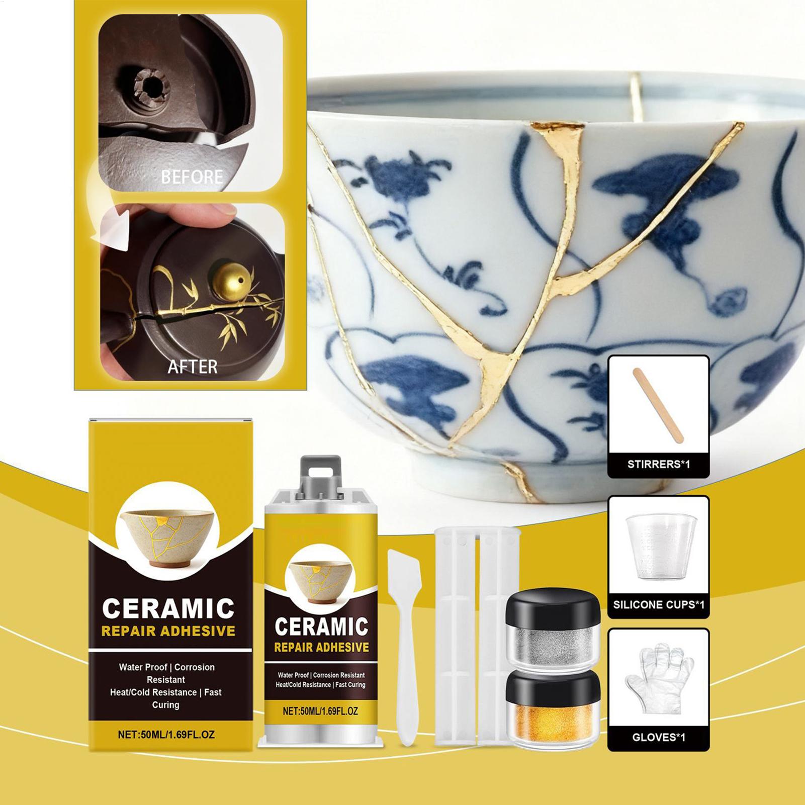 Ceramic Glass Repair Kit Epoxy - Resin Craft Workshop recension och pris