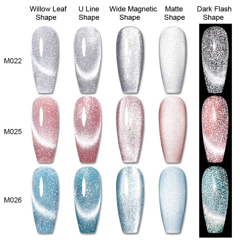UR SUGAR 4PCS Glitter Cat Magn - Resin Glitter Pack recension och pris