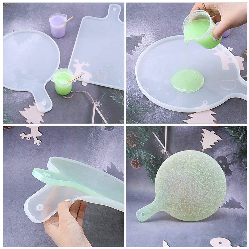 J1UL1N Resin Tray Silicone Mol - Serving Tray Mold recension och pris