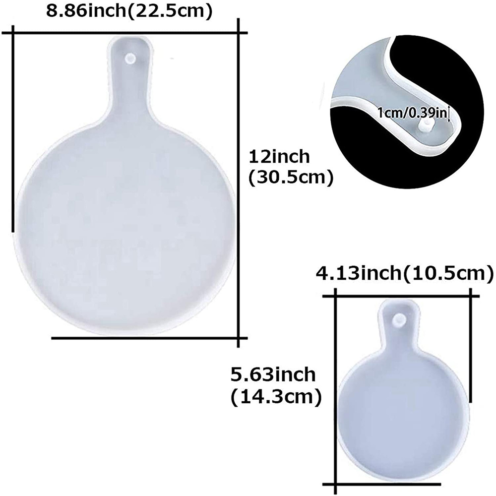 J1UL1N Resin Tray Silicone Mol - Serving Tray Mold recension och pris