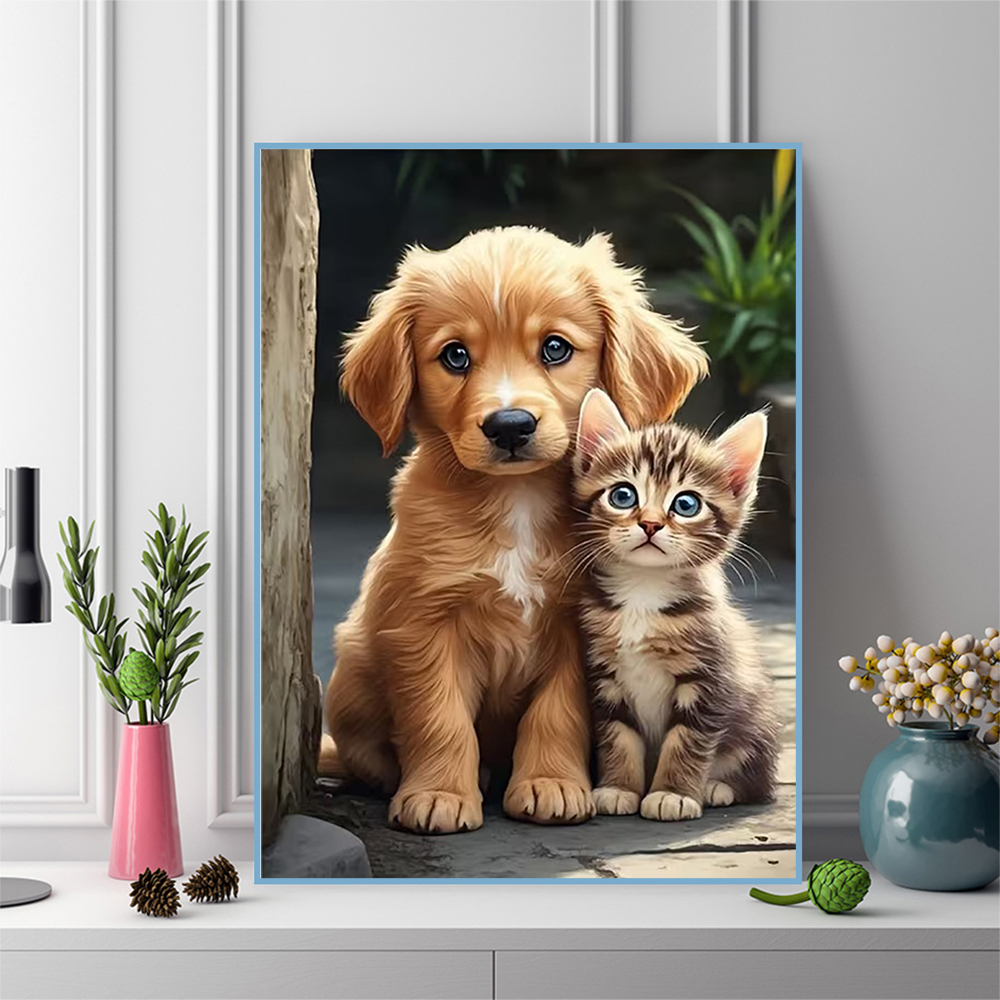 Momoart Diamond Embroidery Dog - Resin Craft For Beginners recension och pris