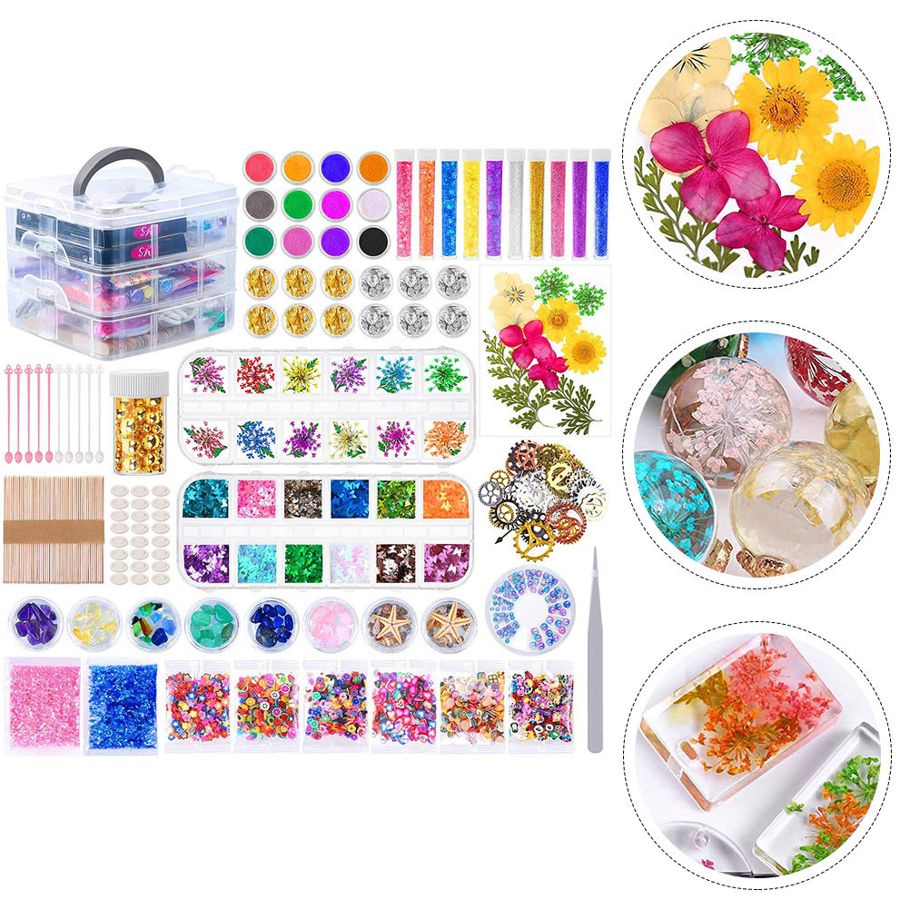 1Set Crystal Epoxy Resin Craft - Resin Craft For Beginners recension och pris
