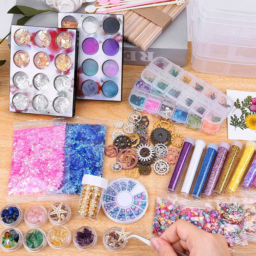 1Set Crystal Epoxy Resin Craft - Resin Craft For Beginners recension och pris