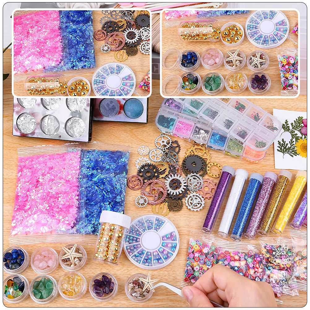 1Set Crystal Epoxy Resin Craft - Resin Craft For Beginners recension och pris