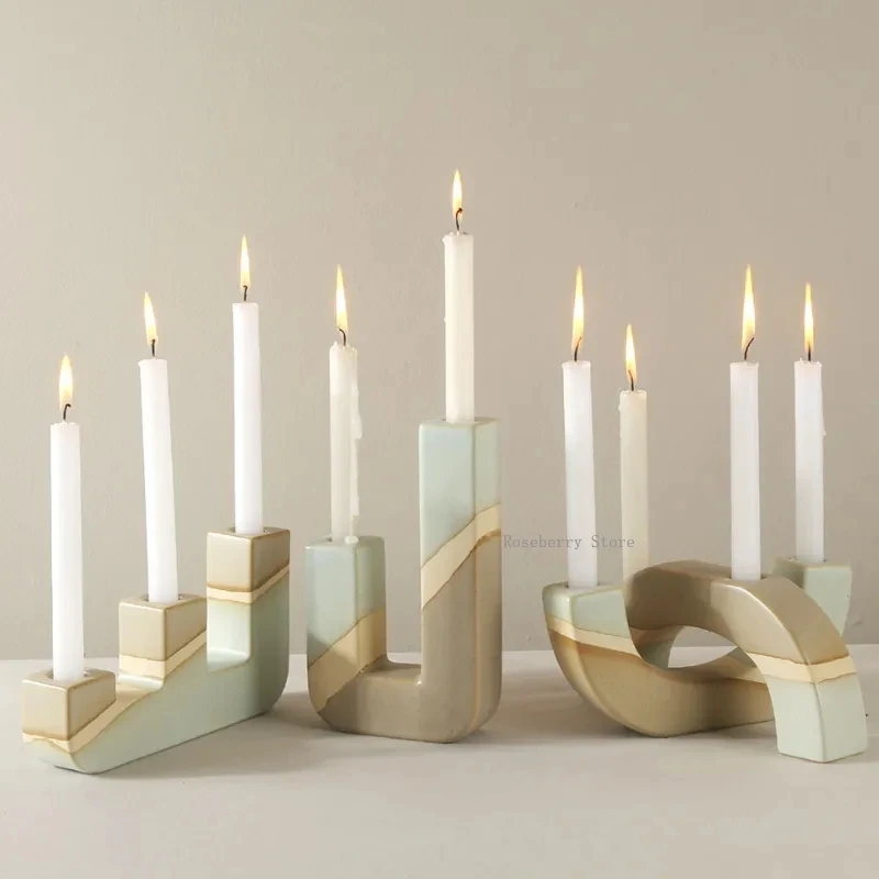 Geometry Candlestick Silicone  - Serving Tray Mold recension och pris