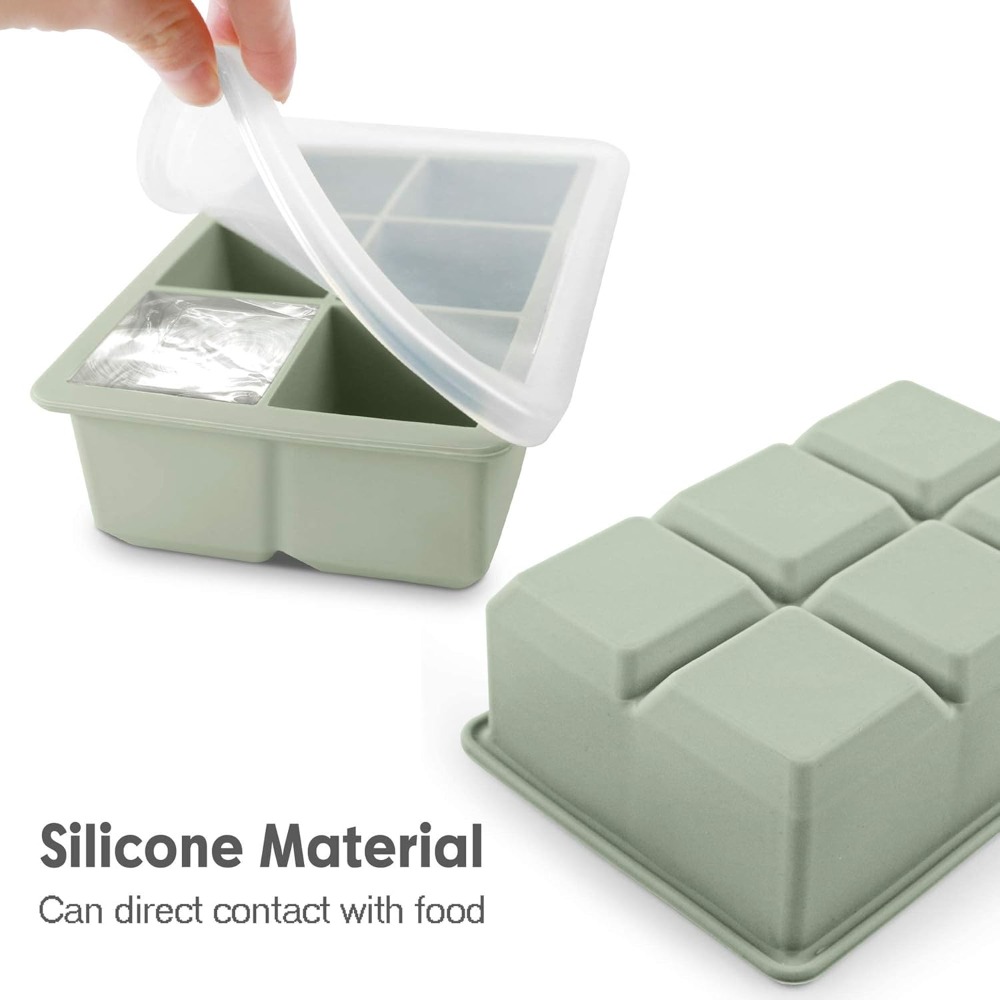 Large Silicone Ice Cube Trays  - Silicone Mold Tray recension och pris
