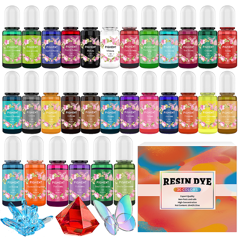 A Set Ink Alcohol Resin Pigmen - Resin Dye Alcohol recension och pris