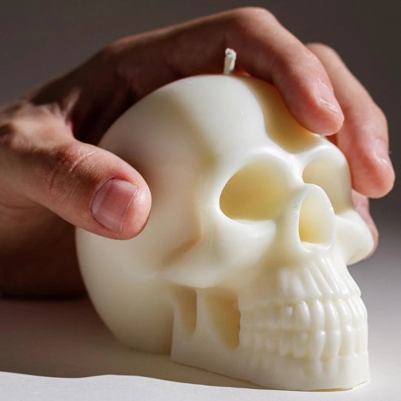 3D Skull Silicone Candle Molds - Resin Craft Ideas recension och pris