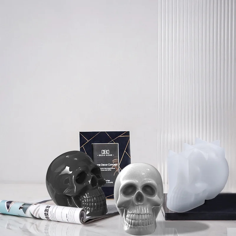 3D Skull Silicone Candle Molds - Resin Craft Ideas recension och pris