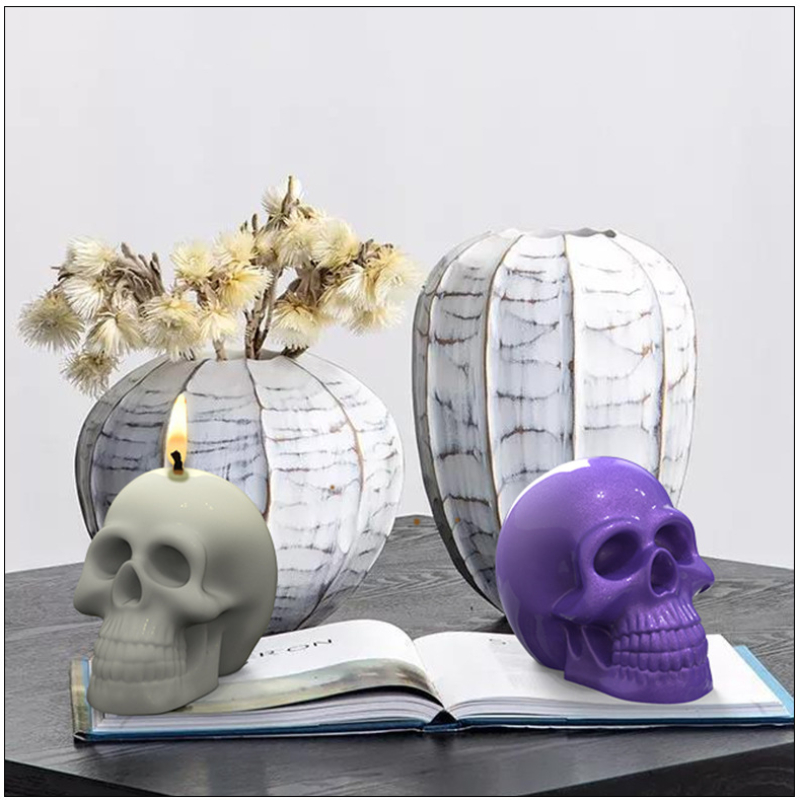 3D Skull Silicone Candle Molds - Resin Craft Ideas recension och pris